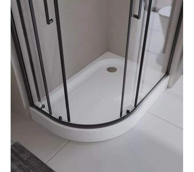 Акриловый поддон BelBagno TRAY-BB-RH-100/80//120/80-550-15-W-L, Высота поддона: 15, Тип поддона: Средний, Выбрать размер: 100х80, Ориентация: левый, изображение 6