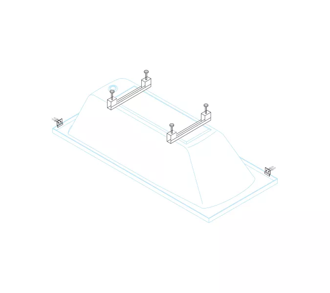 Металлический каркас CEZARES METAURO-Central-MF