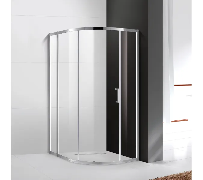 Душевой уголок CEZARES MOLVENO-RH-1-C-Cr-IV, Цвет профиля: Хром, Выбрать размер: 110х90
