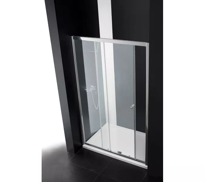 Душевая дверь CEZARES ANIMA-W-BF-1-P-Cr, Цвет стекла: Матовый, Цвет профиля: Хром, Выбрать размер: 120