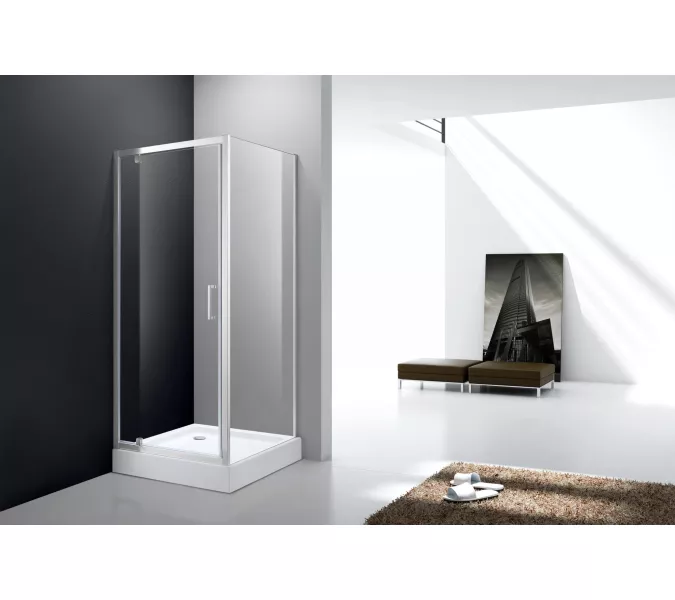 Душевой уголок CEZARES MOLVENO-A-1-C-Cr-IV, Цвет профиля: Хром, Выбрать размер: 100х100, изображение 2