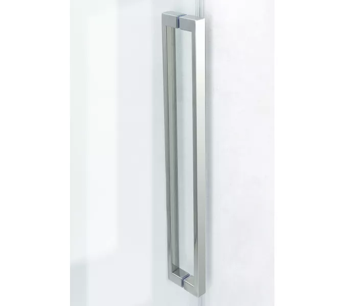 Душевая дверь с доводчиками CEZARES DUET SOFT-BF-1-C-Cr, Цвет стекла: Прозрачный, Цвет профиля: Хром, Выбрать размер: 110, изображение 2