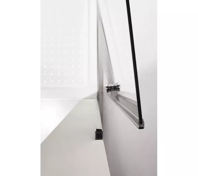 Душевая дверь CEZARES ECO-O-B-1-C-Cr, Цвет стекла: Прозрачный, Цвет профиля: Хром, Выбрать размер: 60, изображение 4