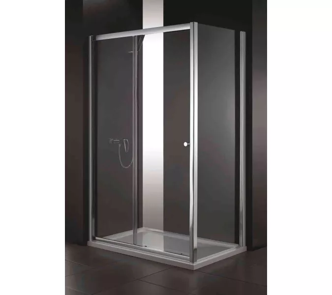 Душевой уголок CEZARES ANIMA-W-AH-1-120/90-C-Cr/P-Cr, Цвет стекла: Прозрачный, Цвет профиля: Хром, Выбрать размер: 120х90