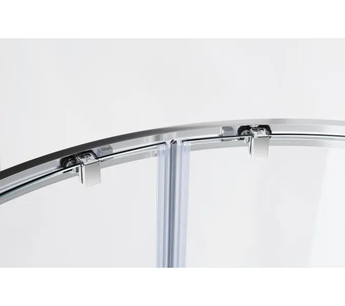 Душевой уголок CEZARES MOLVENO-RH-2-P-Cr, Цвет стекла: рифленое, Цвет профиля: Хром, Выбрать размер: 110х80, изображение 5