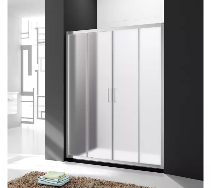 Душевая дверь CEZARES MOLVENO-BF-2-P-Cr, Цвет стекла: Матовый, Цвет профиля: Хром, Выбрать размер: 170