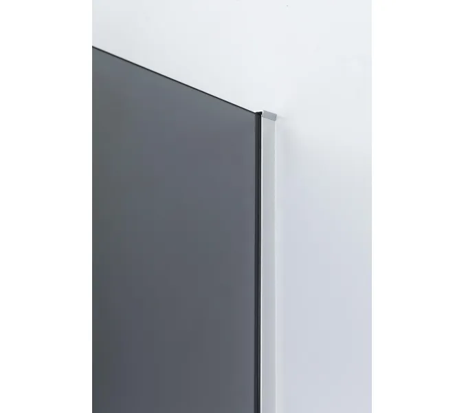 Душевая перегородка CEZARES LIBERTA-L-1-GR-Cr, Цвет стекла: тонированное, Цвет профиля: Хром, Выбрать размер: 100, изображение 2