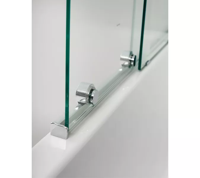 Шторка на ванну с полками CEZARES STREAM-VFS-11-C-Cr, Цвет профиля: Хром, Выбрать размер: 80, изображение 2