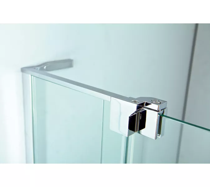 Душевой уголок CEZARES SLIDER-AH-1-C-Cr, Цвет стекла: прозрачное, Цвет профиля: Хром, Выбрать размер: 100х100, изображение 6