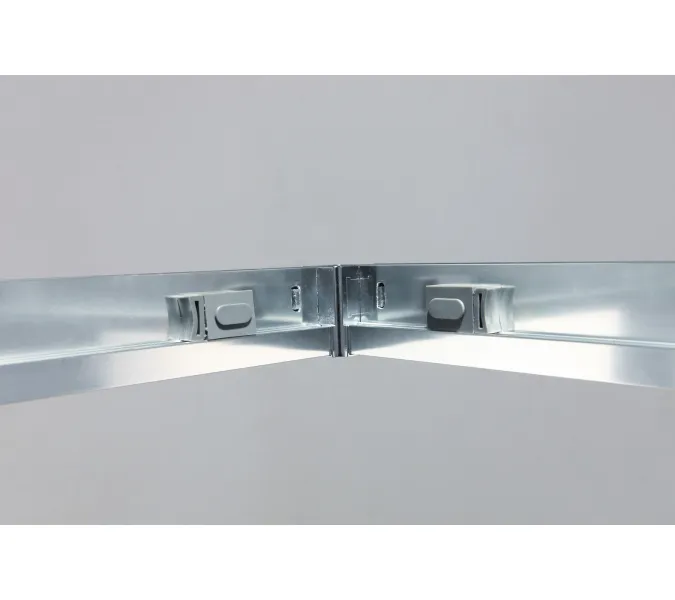 Душевой уголок CEZARES MOMENTO-A-2-C-Cr, Цвет профиля: Хром, Выбрать размер: 100х100, изображение 2