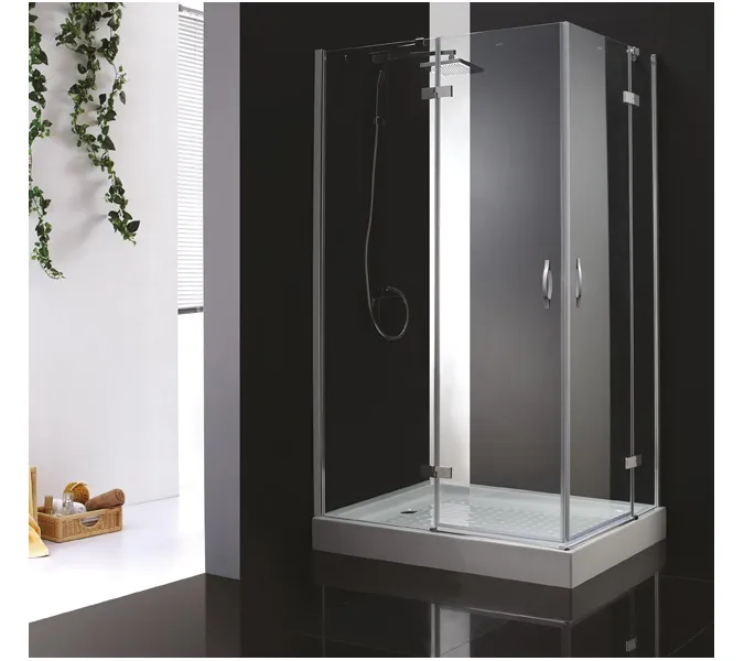 Душевой уголок CEZARES BERGAMO-W-AH-2-C-Cr-L/R, Цвет профиля: Хром, Выбрать размер: 100х90, Ориентация: левая