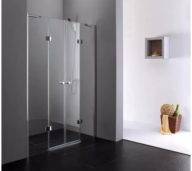 Душевая дверь CEZARES VERONA-W-B-22-C-Cr, Цвет стекла: прозрачное, Цвет профиля: Хром, Выбрать размер: 180