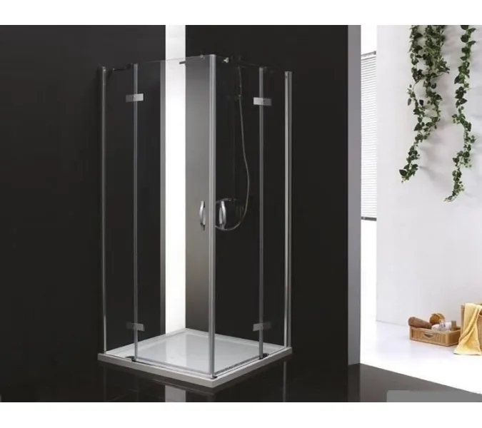 Душевой уголок CEZARES BERGAMO-W-A-2-C-Cr, Цвет профиля: Хром, Выбрать размер: 100х100, изображение 2