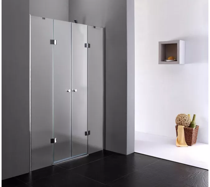 Душевая дверь CEZARES VERONA-W-B-22-P-Cr, Цвет стекла: матовое, Цвет профиля: Хром, Выбрать размер: 200