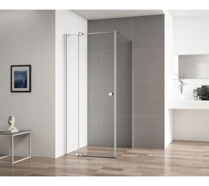 Душевой уголок CEZARES VALVOLA-AH-1-C-Cr, Цвет профиля: Хром, Выбрать размер: 100х80