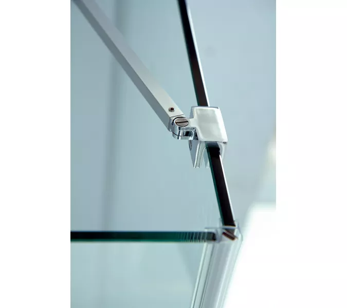 Душевой уголок CEZARES SLIDER-AH-2-C-Cr, Цвет стекла: прозрачное, Цвет профиля: Хром, Выбрать размер: 70х100, изображение 4