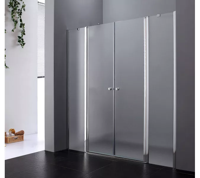 Душевая дверь CEZARES ELENA-W-B-22-P-Cr, Цвет стекла: Матовый, Цвет профиля: Хром, Выбрать размер: 180