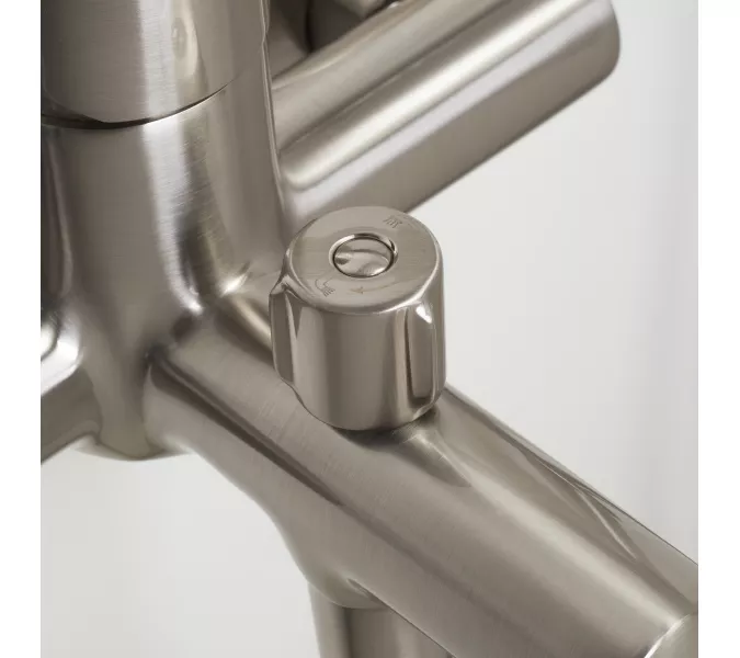 Смеситель для ванны WasserKRAFT Wern  4201 никель, изображение 11