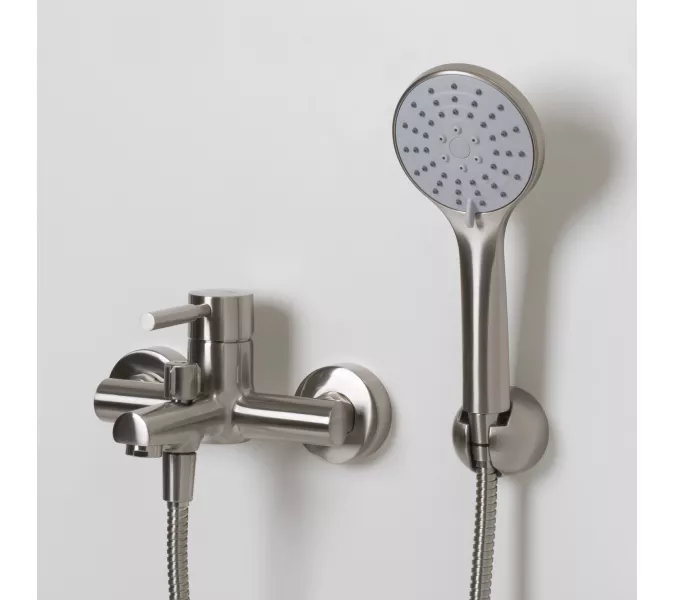 Смеситель для ванны WasserKRAFT Wern  4201 никель