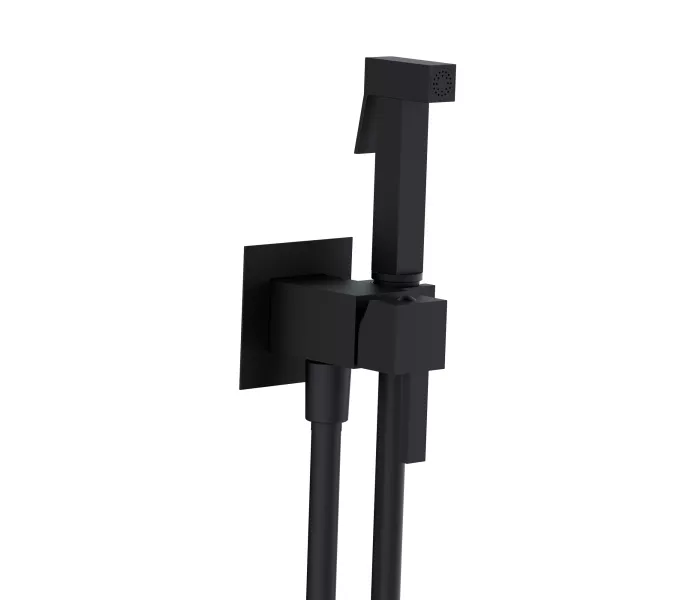 Гигиенический душ со смесителем RGW SP-212B, Выбрать цвет: Черный