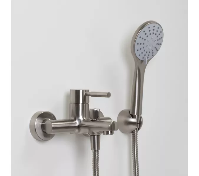 Смеситель для ванны WasserKRAFT Wern  4201 никель, изображение 4