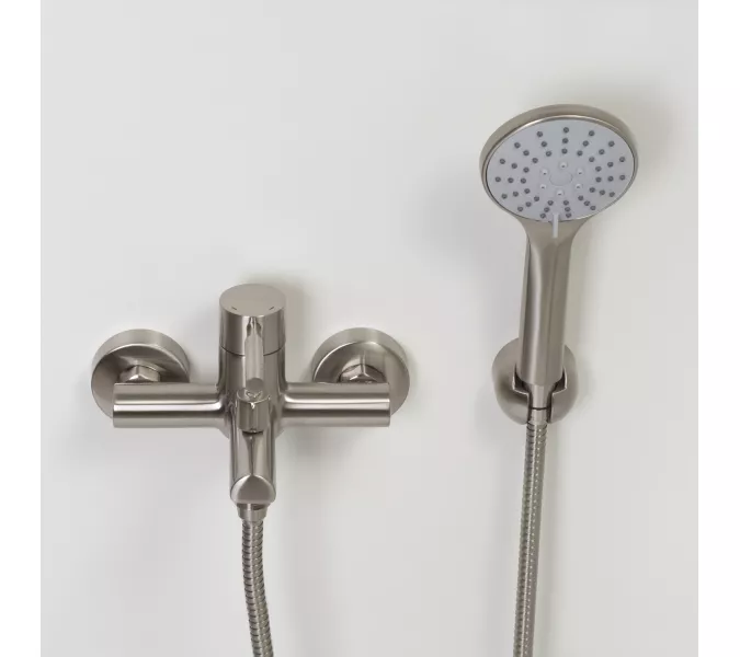 Смеситель для ванны WasserKRAFT Wern  4201 никель, изображение 5