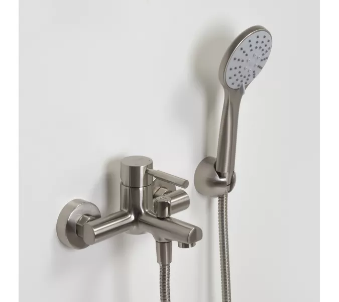 Смеситель для ванны WasserKRAFT Wern  4201 никель, изображение 7