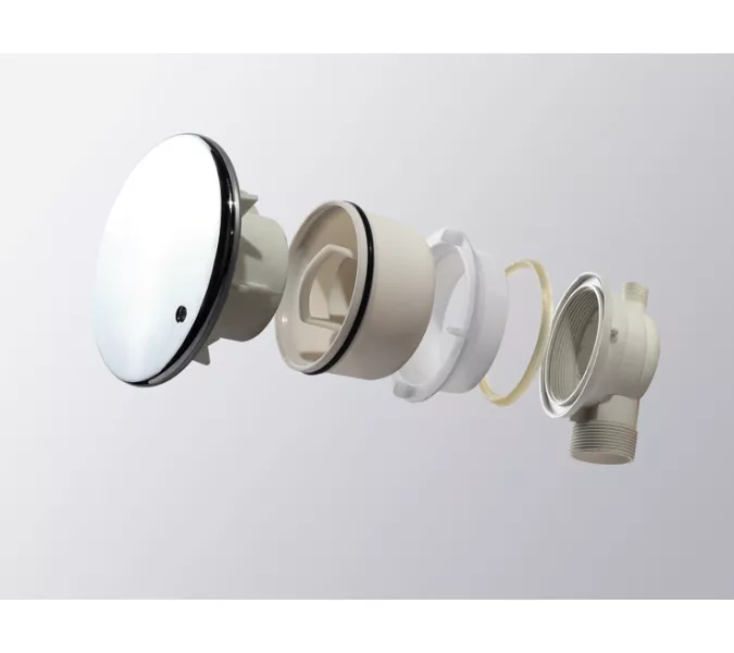 Акриловый поддон CEZARES TRAY-A-AH-15-W, Высота поддона: Средний, Выбрать размер: 90х80, изображение 2