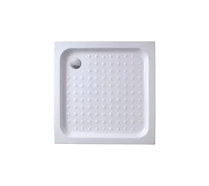 Акриловый поддон CEZARES TRAY-A-A-80-15-W, Высота поддона: Средний, Выбрать размер: 80х80