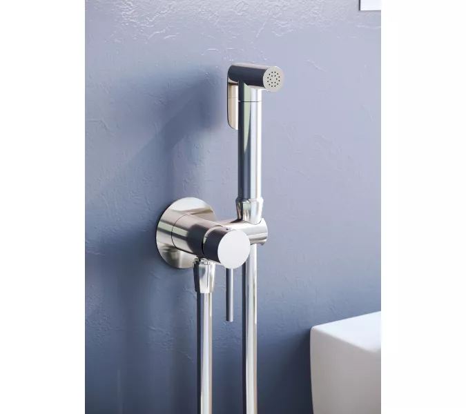 Гигиенический душ со смесителем RGW SP-211, Выбрать цвет: Хром