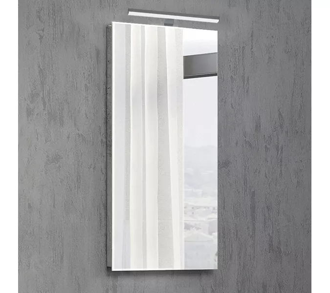 Зеркало Comforty Асти-40 белый глянец, Выбрать цвет: Белый глянец