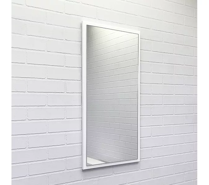 Зеркало Comforty Лозанна-40 белый глянец