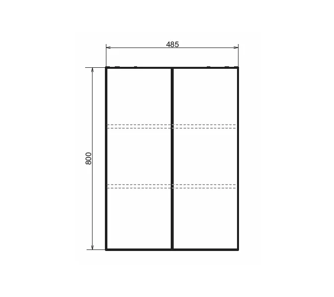 Шкаф подвесной Comforty Порто-50 дуб темно-коричневый, Выбрать цвет: Дуб темно-коричневый, изображение 5