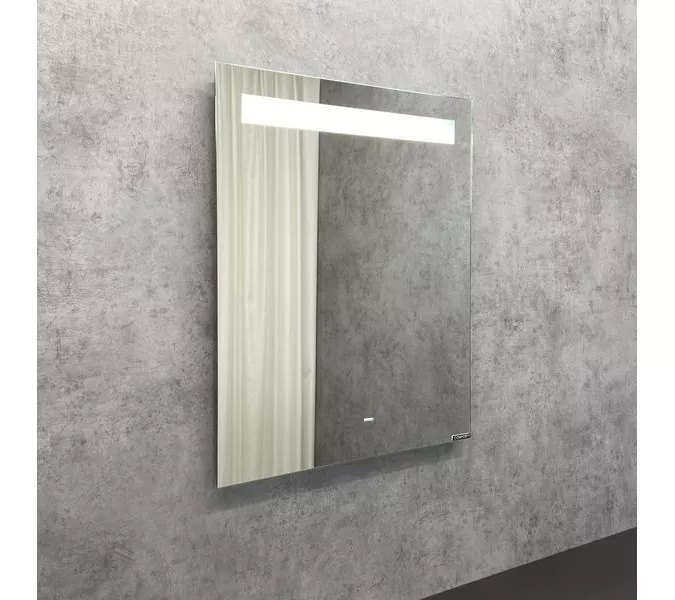 Зеркало Comforty Виола-60 светодиодная лента, бесконтактный сенсор 600*750