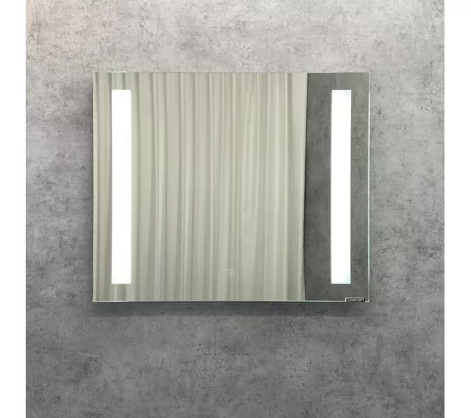 Зеркало Comforty Жасмин LED-подсветка, бесконтактный сенсор, Выбрать размер: 75