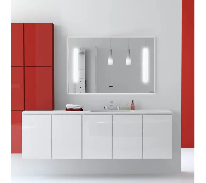 Зеркало Comforty Жасмин LED-подсветка, бесконтактный сенсор, Выбрать размер: 120, изображение 4