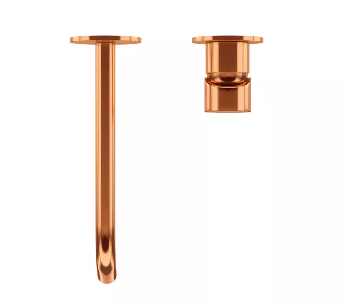 Смеситель для раковины встраиваемый CEZARES LEAF-BLI2-L-SS, Выбрать цвет: Бронза, изображение 4