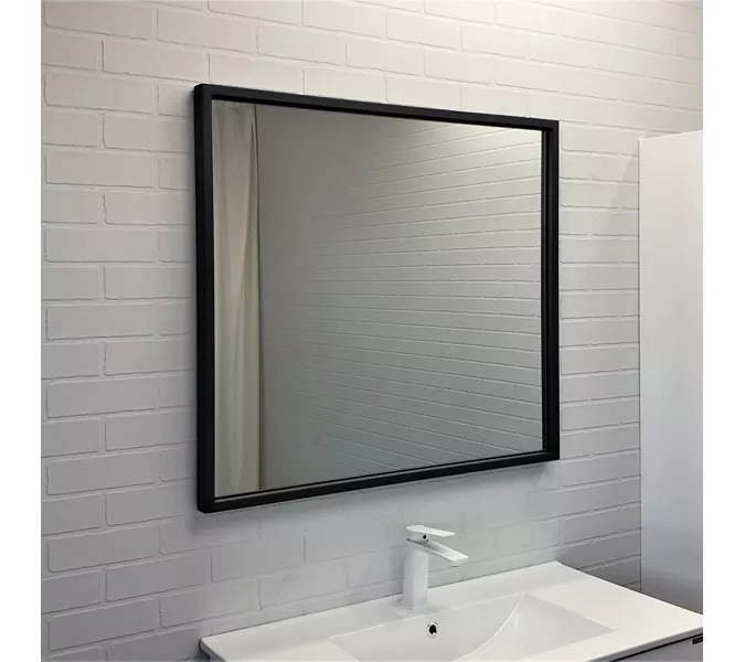 Зеркало Comforty Бредфорд  серый графит, Выбрать размер: 90