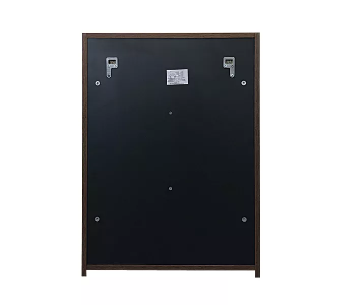 Шкаф подвесной Comforty Порто-50 дуб темно-коричневый, Выбрать цвет: Дуб темно-коричневый, изображение 4