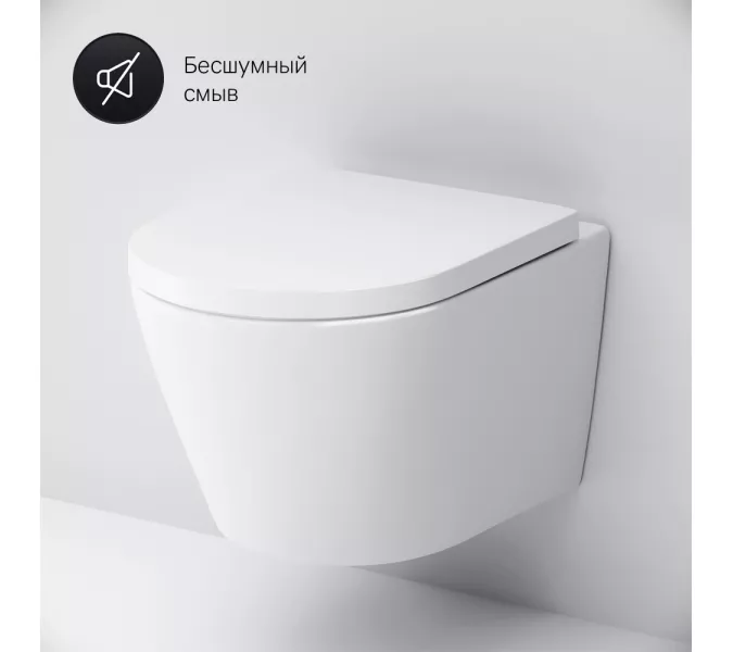 AM.PM Sense подвесной унитаз FlashClean с сиденьем микролифт, изображение 11