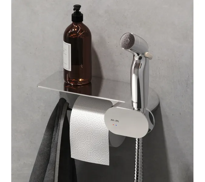 AM.PM Gem набор подвесной унитаз с гиг.душем, изображение 4