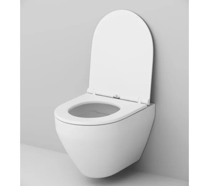 AM.PM Spirit V2.0 Унитаз подвесной  C701700WH безободковый c сиденьем микролифт 57WH, белый, изображение 5