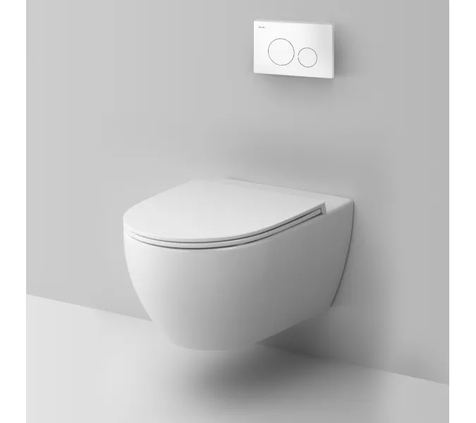 AM.PM Комплект инсталляция с клав Pro L белый с подвесным унитазом Awe FlashClean с сид м/л, изображение 3