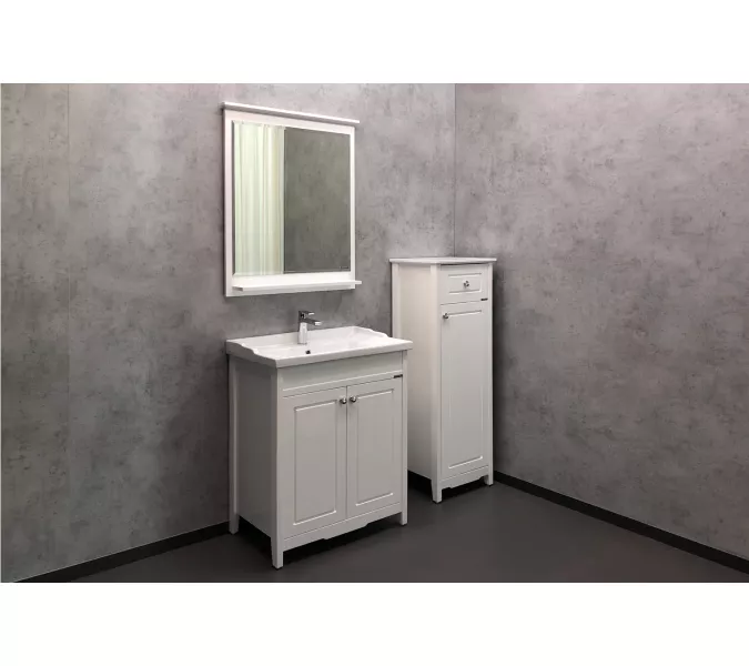 COMFORTY. Зеркало "Тбилиси-70" белый глянец, изображение 3