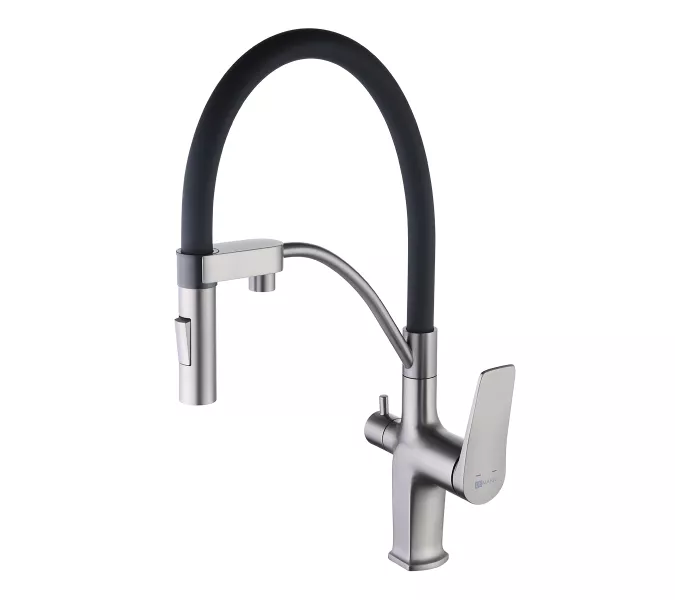 Смеситель Lemark Bronx LM3761GM для кухни с подключением к фильтру с питьевой водой