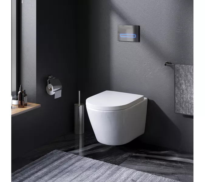 AM.PM Sense подвесной унитаз FlashClean с сиденьем микролифт, изображение 2