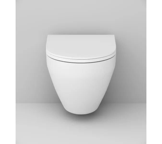 AM.PM Spirit V2.0 Унитаз подвесной  C701700WH безободковый c сиденьем микролифт 57WH, белый, изображение 6