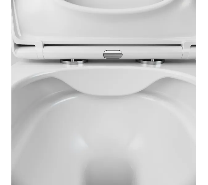 AM.PM Spirit V2.0 Square подвесной унитаз FlashClean с сиденьем микролифт, изображение 9