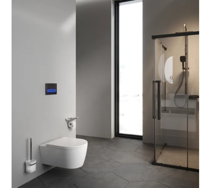 Унитаз подвесной AM.PM Func  безободковый с сиденьем микролифт, изображение 11