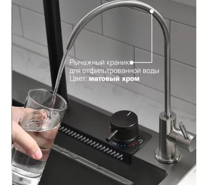 Мойка кухонная ESBANO многофункциональная "CASCADE", изображение 9